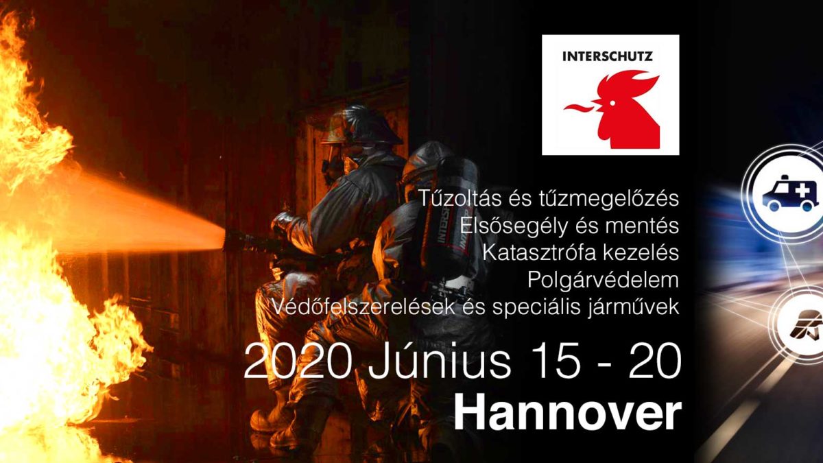 Hannover kiállítás Interschutz 2020